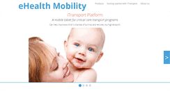 Desktop Screenshot of ehealthmobility.net